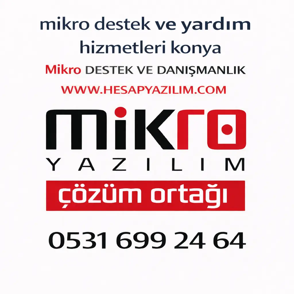 mikro destek ve yardım hizmetleri konya