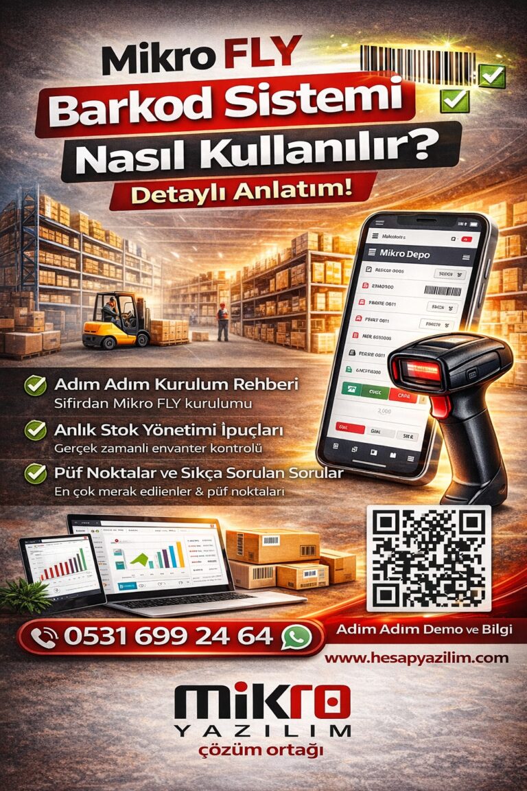 Mikro FLY Barkod Sistemi