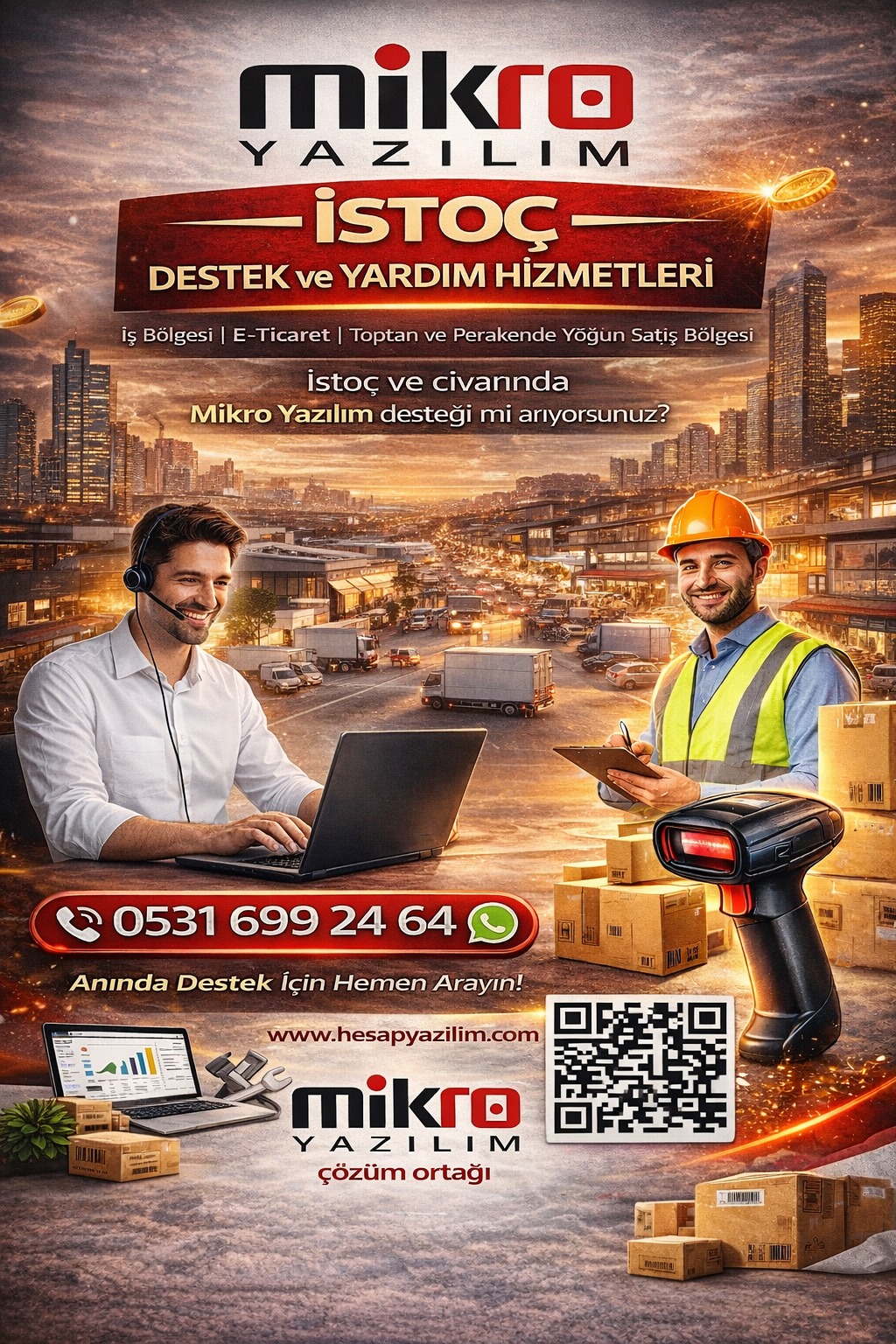 Mikro İSTOÇ Destek ve Yardım Hizmetleri