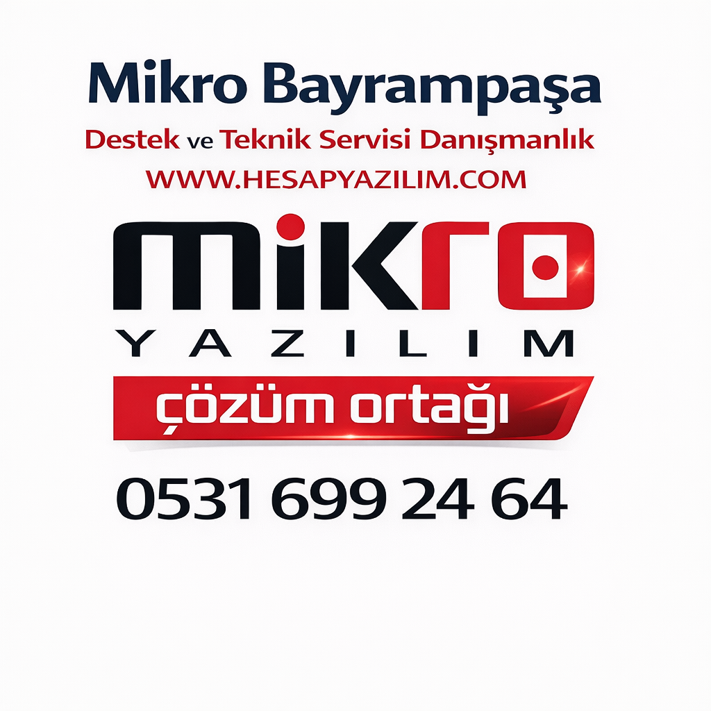 Mikro Bayrampaşa Destek ve Teknik Servisi Danışmanlık Hizmetleri