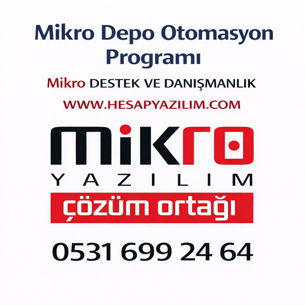 Mikro Depo Otomasyon Programı