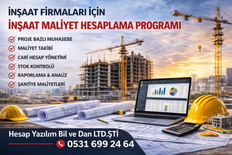 inşaat maliyet hesaplama programı