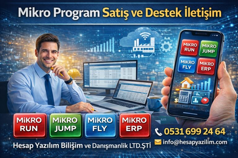 Mikro Program Satış ve Destek İletişim