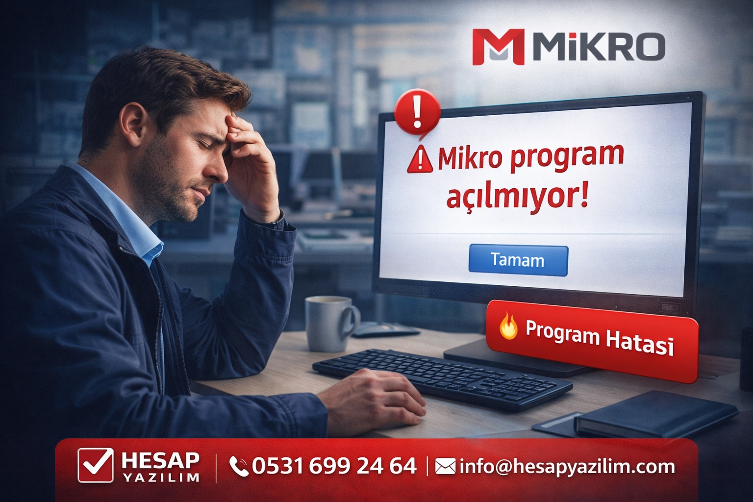 mikro program açılmıyor