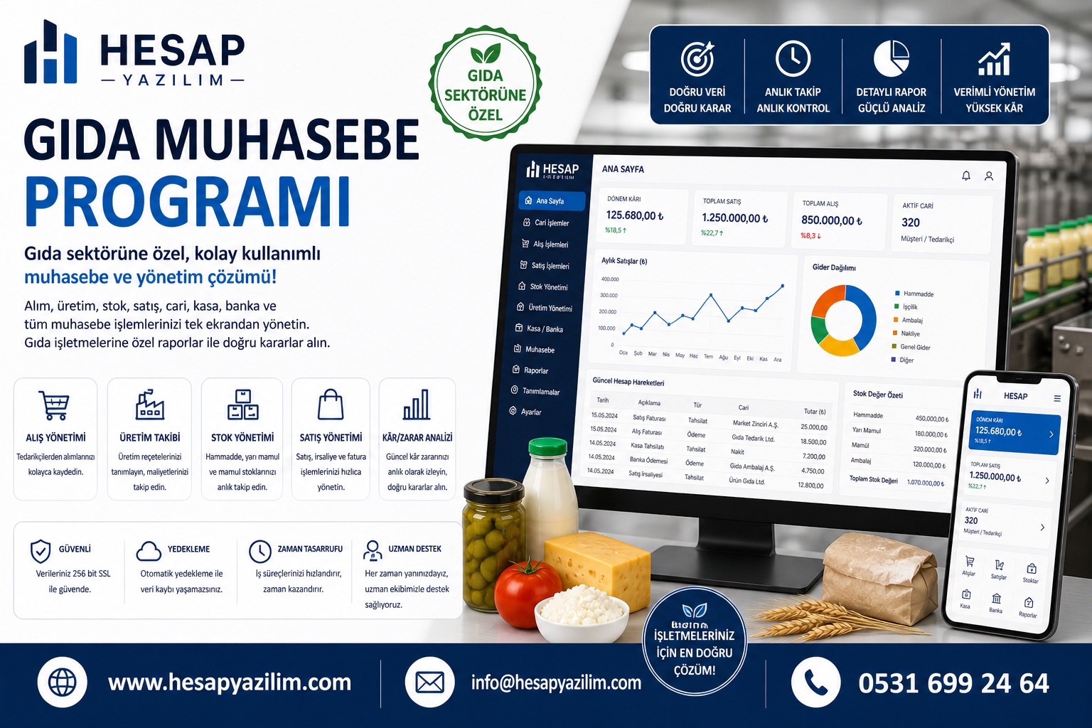 Mikro Yazılım gıda muhasebe programı