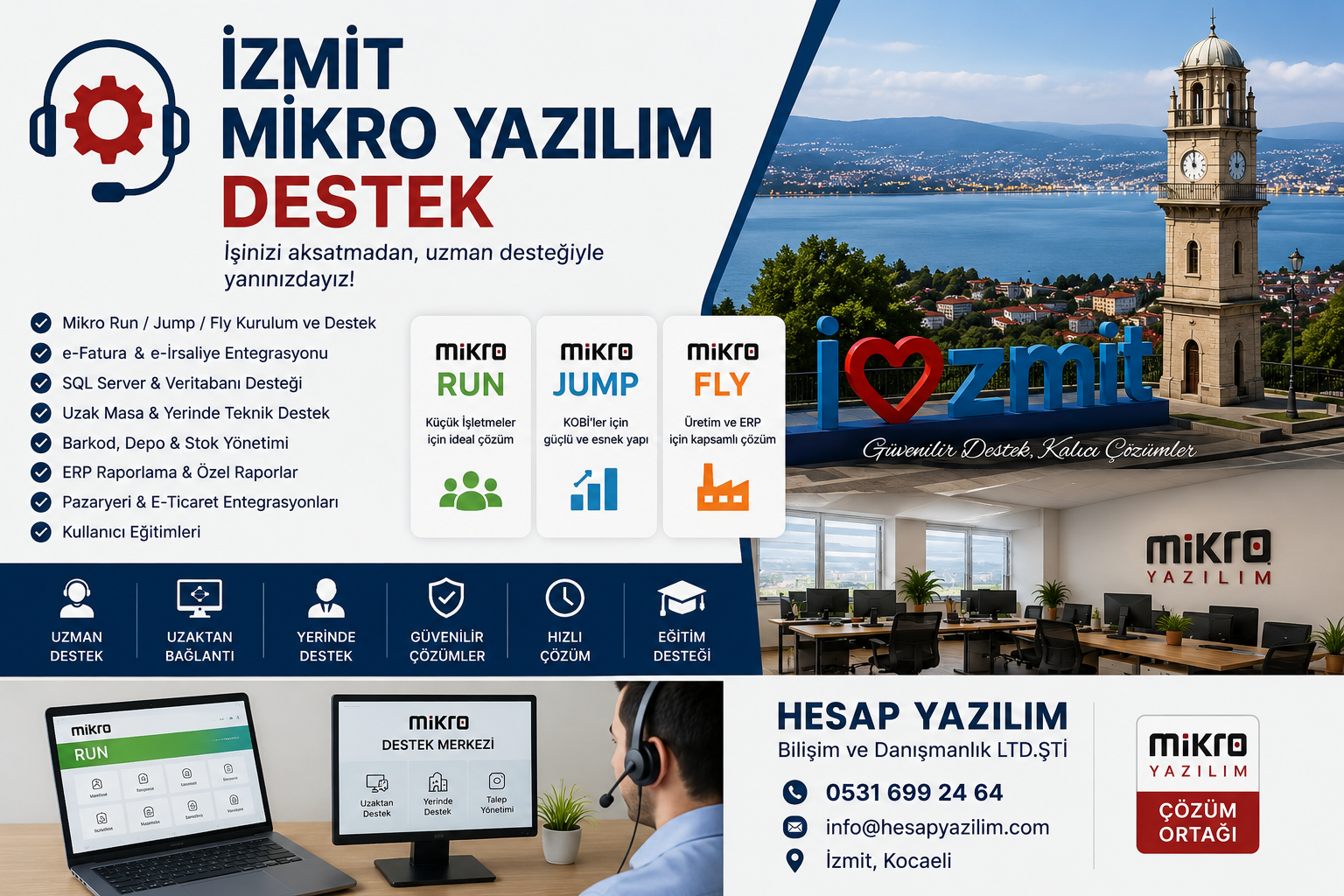 Mikro yazılım izmit mikro destek