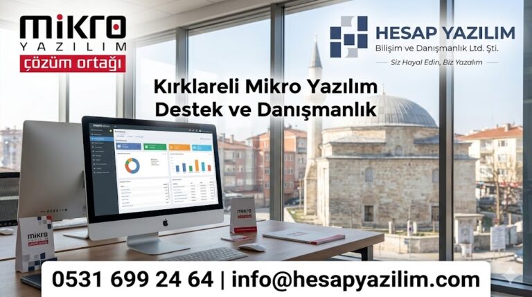 mikro yazılım destek ve danışmanlık kırklareli
