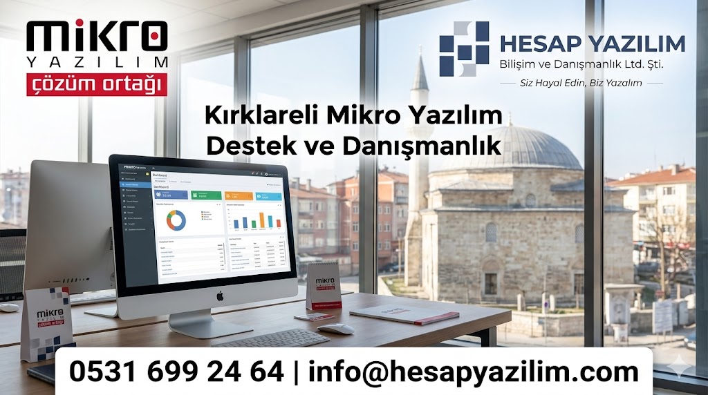 mikro yazılım destek ve danışmanlık kırklareli