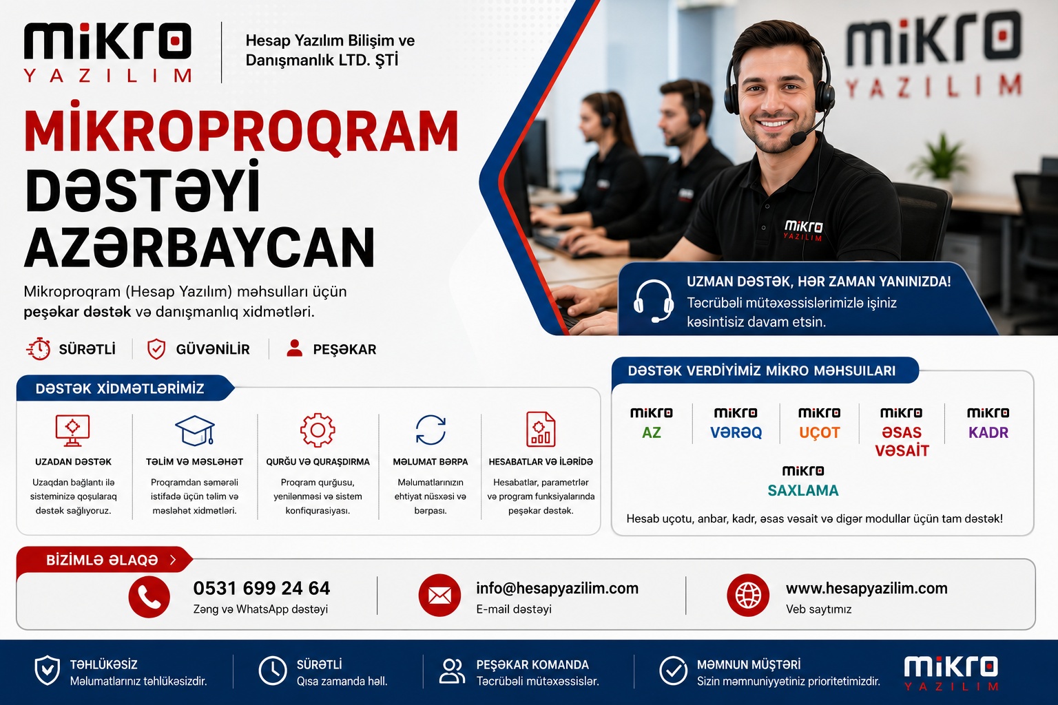 mikroproqram dəstəyi Azərbaycan