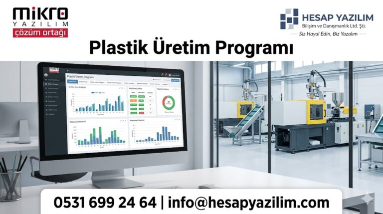 plastik üretim programı