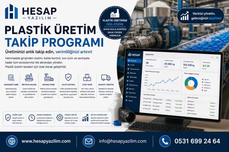 plastik üretim takip programı