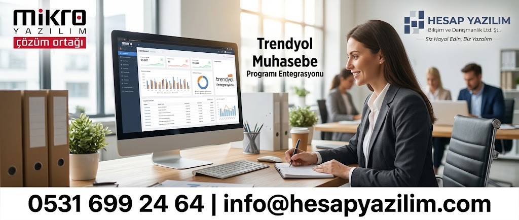 trendyol muhasebe programı entegrasyonu