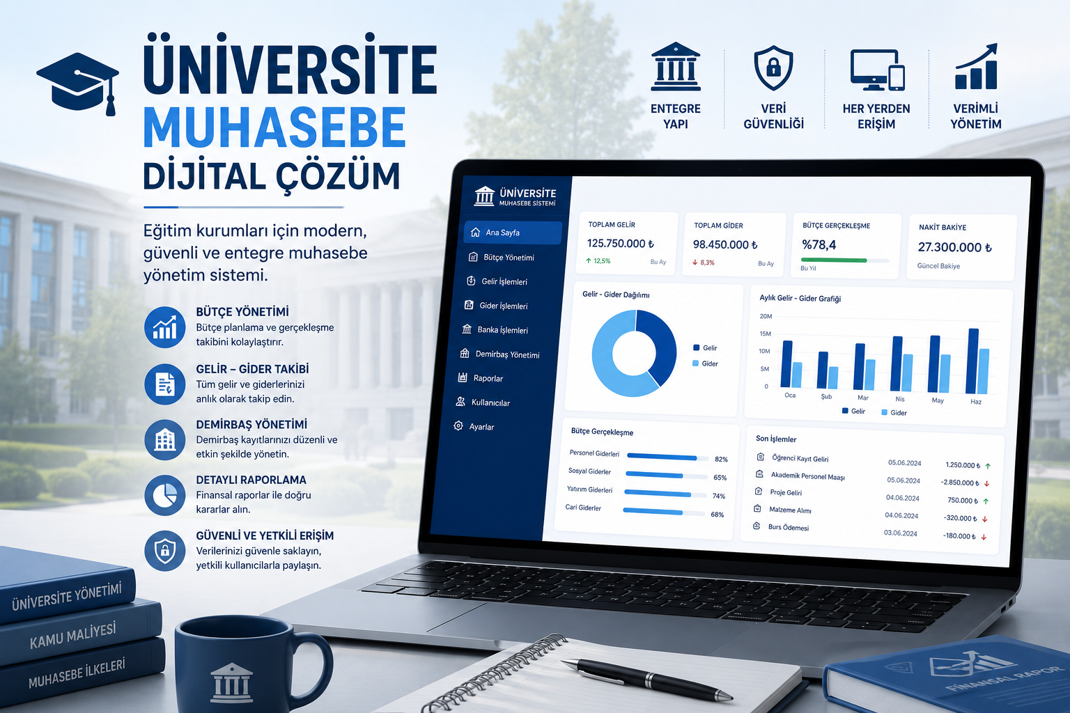 Üniversite Muhasebe Dijital Çözüm